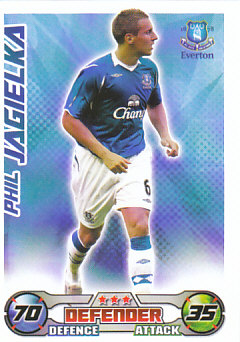 Phil Jagielka Everton 2008/09 Topps Match Attax #95